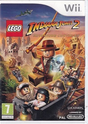LEGO Indiana Jones 2 the Adventure Continues - Wii (B Grade) (Genbrug)